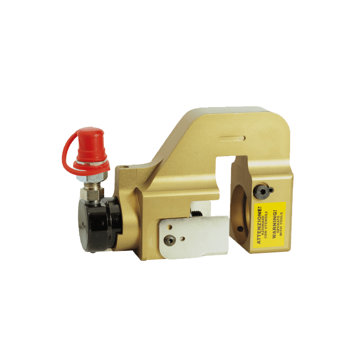 DKC EUROPE - Testa foracanale con punzoni M16-20-25-32-40 e spessore massimo di 1,2 mm.