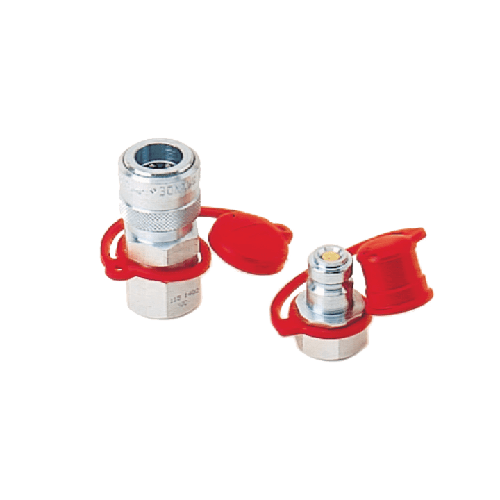 DKC EUROPE - Innesto rapido Parker femmina con manicotto e manico.