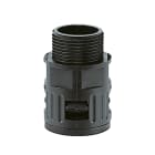 DKC EUROPE - Raccordo maschio fisso in poliammide M20 AD15,8 nero IP66. 5012-1220N