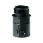 DKC EUROPE - Raccordo diritto ECO M12 x 1,5 mm AD10 nero IP66.