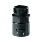 DKC EUROPE - Raccordo diritto ECO M63 x 1,5 mm AD54,5 nero IP66.