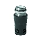 DKC EUROPE - Raccordo pressacavo metrico M40 x 1,5 mm filetto maschio metallico nero IP68 AD42,5.