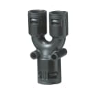 DKC EUROPE - Raccordo di distribuzione a Y-PA AD15,8-15,8-15,8 nero IP68 AD RQY-PA.