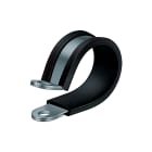 DKC EUROPE - Fissatubo metallico AD15,8 larghezza 12mm diametro M5 nero.