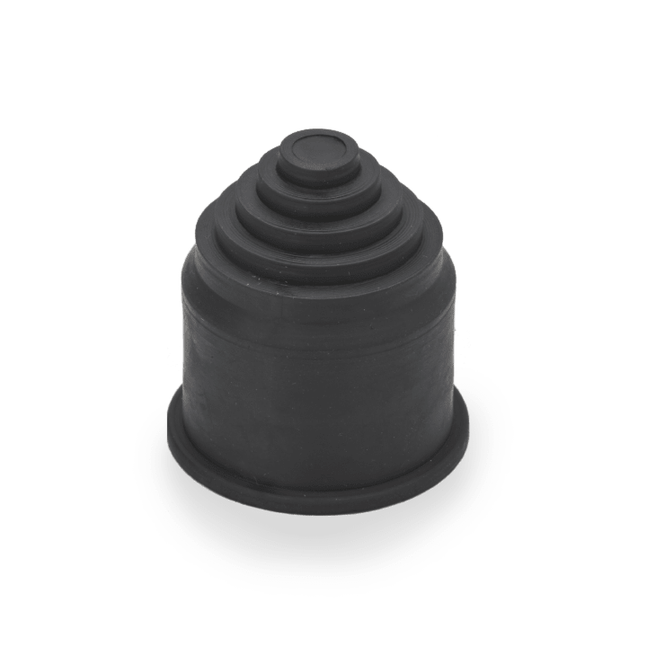 DKC EUROPE - Testacanna 1-8mm AD10 TPE nero IP68 dimensioni 1-8mm.