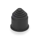 DKC EUROPE - Testacanna 4-12mm AD15,8 TPE nero IP68, resistente all'acqua.