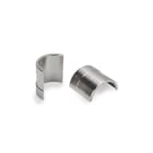 DKC EUROPE - Anello salvadita in ottone nichelato per tubo AD13 con treccia metallica.