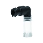 DKC EUROPE - Raccordo curvo per sensore M30x1, lunghezza 60mm, IP50, AD10, in poliammide.