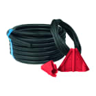 DKC EUROPE - Tubo flessibile poliammide PA6 chiusura zip 48x54,5mm nero AD54,5 - Flexazip kit 10 metri