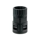 DKC EUROPE - Raccordo femmina diritto M16 in PA, filetto plastico, IP68, nero, AD13.