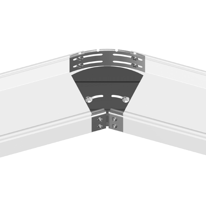 DKC EUROPE - C5 curva snodo orizzontale da 0 a 44° 150x100 ZS.