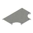DKC EUROPE - C5 coperchio derivazione a T mandorlato sp 3+2 base 100 AL piana.
