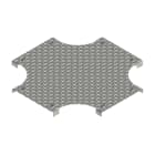 DKC EUROPE - C5 coperchio derivazione piana x mandorlato sp 3+2 base 300 AL.