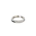 DKC EUROPE - Ghiera in ottone nichelato, filettatura GAS 1/2" Tipo A METALLICA G