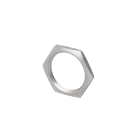 DKC EUROPE - Ghiera in acciaio inox AISI 316L, filettatura metrica M25x1,5, tipo B.