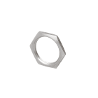 DKC EUROPE - Ghiera in acciaio inox AISI 316L, filettatura metrica M40x1,5, tipo B.