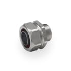 DKC EUROPE - Raccordo metallico maschio fisso in acciaio inox AISI 316L M20x1,5, AD16, filettatura flessibile.