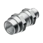 DKC EUROPE - Pressacavo ATEX in acciaio inossidabile AISI 316L, singola tenuta, filettatura femmina M16x1,5, serraggio cavo 5-10 mm, non armato, resistente alle sostanze corrosive.