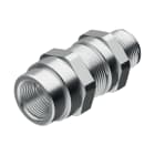 DKC EUROPE - Pressacavo ATEX in acciaio inossidabile AISI 316L, singola tenuta non armata, filettatura femmina M63x1,5, serraggio cavo 36-45 mm.