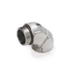 DKC EUROPE - Raccordo metallico curvo a 90 gradi M20 filetto 1,5 mm stampato.