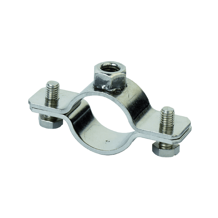 DKC EUROPE - Collare in acciaio inox AISI 316L per tubo diametro 47-51mm, filetto M8 - G.1