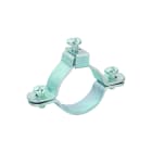 DKC EUROPE - Collare fissatubo in acciaio inox AISI 304 per tubo diametro 35-40 mm / 1" 1/4, gancio 40mm - G.1.