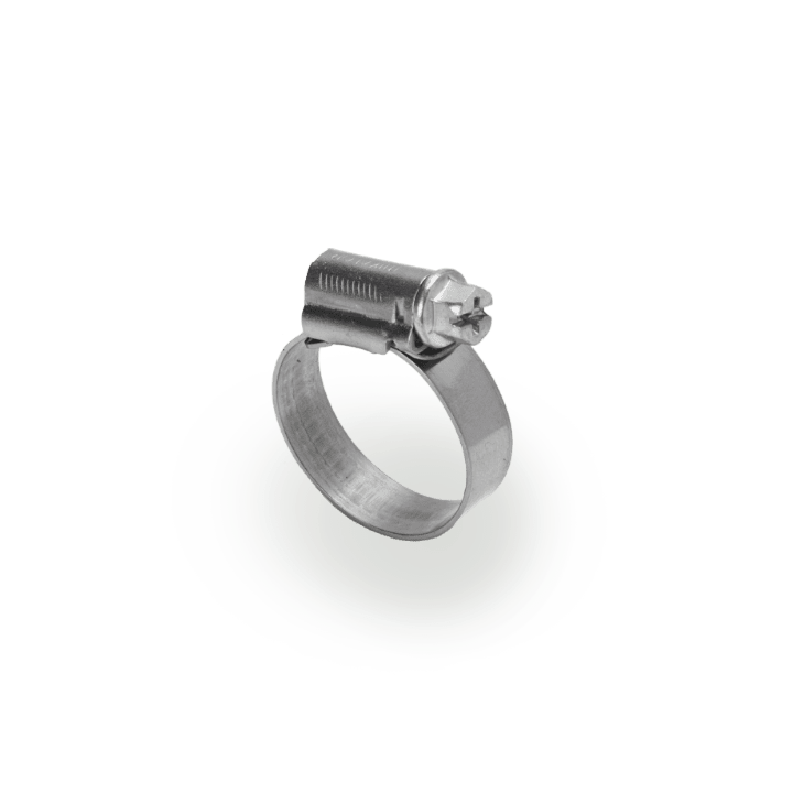 DKC EUROPE - Fascetta stringitubo in acciaio inox AISI 430, serraggio 13-20mm.