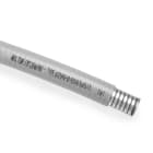 DKC EUROPE - Tubo flessibile metallico diametro 15,5x21 mm, doppia aggraffatura rivestito in PVC nero AD16 DN16.
