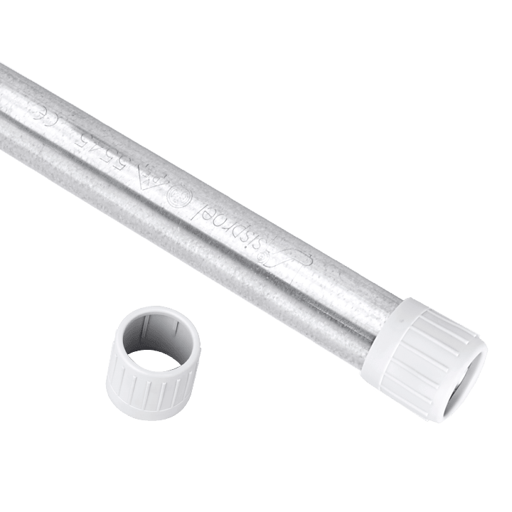 DKC EUROPE - Testacanna in PE-LD per tubo diametro 32mm, colore RAL 7035, adatto per installazioni di impianti elettrici. 6097L32B