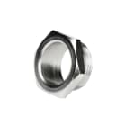 DKC EUROPE - Riduzione in ottone nichelato, Maschio PG21 - Femmina PG13, tipo A, M. PG21 - F. PG13 tipo A.