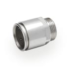 DKC EUROPE - Raccordo rapido tubo-scatola in ottone nichelato diam. 40 mm filetto GAS 1" 1/4 IP67 M. G1