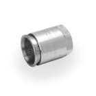 DKC EUROPE - Raccordo rapido tubo in acciaio inossidabile AISI 316L diametro 25mm filetto M25 IP67 femmina A4.