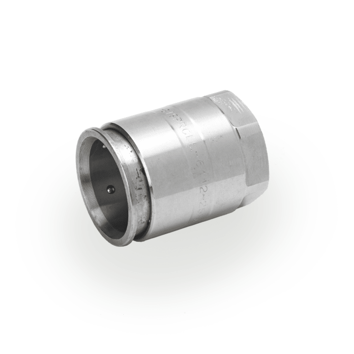 DKC EUROPE - Raccordo rapido tubo 50 femmina M50 in acciaio inossidabile AISI 316L IP67 A4.