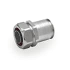 DKC EUROPE - Raccordo rapido in acciaio inox AISI 316L per tubo rigido da 25mm e tubo flessibile da 22mm AD21.