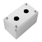 DKC EUROPE - Pulsantiera in acciaio AISI304, dimensioni esterne 82x202x86 mm, 3 fori. 6411E03