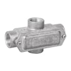 DKC EUROPE - Scatola in lega di alluminio 4 vie filettatura GAS 3/4" IP65 IP66.