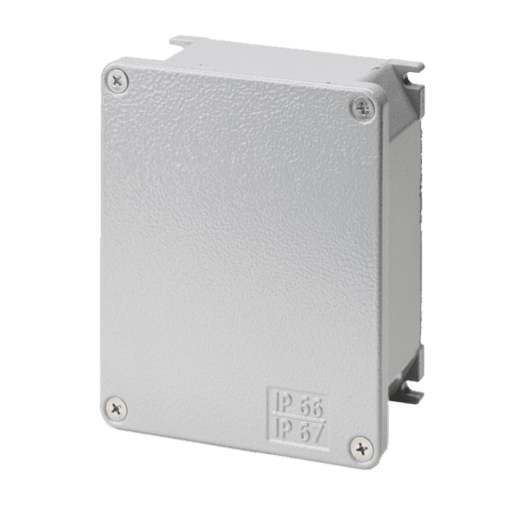 DKC EUROPE - Scatola derivazione alluminio verniciato, dim. interne 128x103x55 mm, IP66/67.