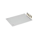 DKC EUROPE - Piastra di fondo in acciaio zincato per scatola di derivazione cod. 65302 6530.