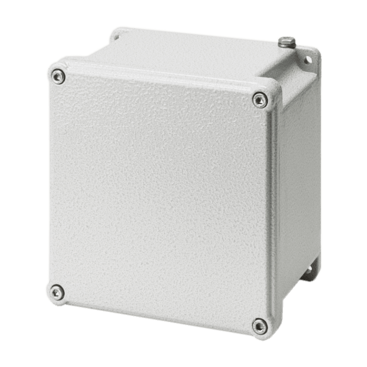 DKC EUROPE - Scatola derivazione alluminio verniciato esterno 90x90x75 mm IP66.