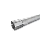 DKC EUROPE - Tubo in acciaio zincato con manicotto protetto, filettatura GAS 3/4" UNI7683 AD-PE.