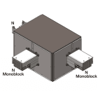 DKC EUROPE - Elemento a T verticale tipo 4, 4 poli, 160A verticale tipo 4.