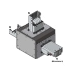 DKC EUROPE - Elemento a T orizzontale tipo 1, 5 poli, 160A orizzontale.