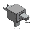 DKC EUROPE - Elemento a T orizzontale tipo 4, 4 poli, 250A orizzontale tipo 4.