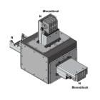 DKC EUROPE - Elemento a T orizzontale tipo 2, 5 poli, 250A orizzontale.