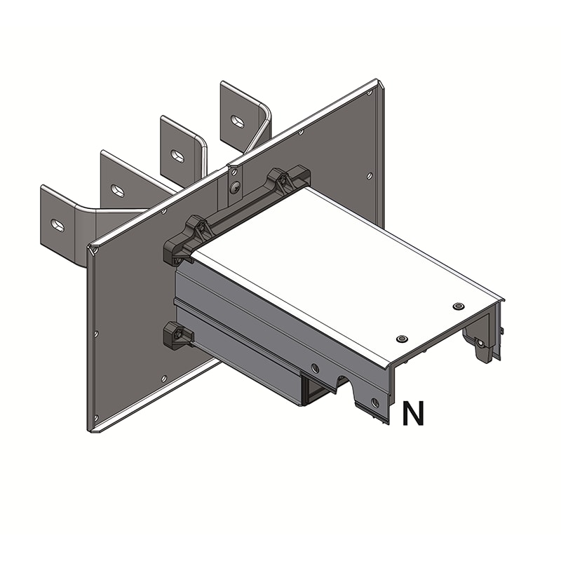 DKC EUROPE - terminale quadro/trasformatore standard tipo 1 200mm + 150mm uscita barre 4 poli 400A 150U