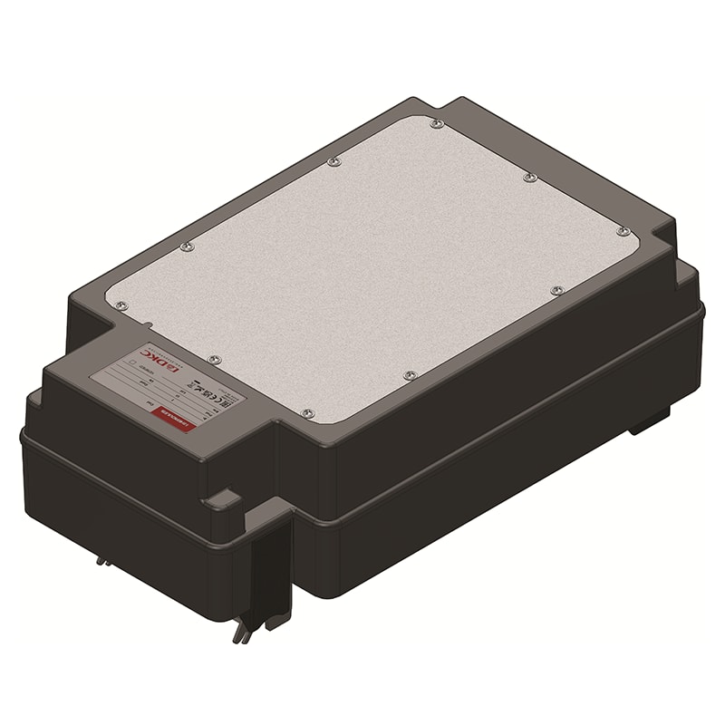 DKC EUROPE - Cassetta plastica pinza 160A vuota flangia 4P 3P+N.