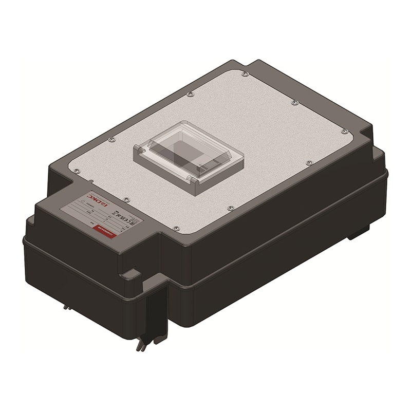 DKC EUROPE - Cassetta plastica pinza 63A per MCB 4 mod 4P (3P+N) predisposta.