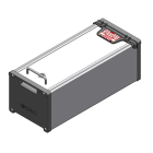 DKC EUROPE - cassetta derivazione 32A dispositivo sezionatore base portafusibili 4P 3P+N fusib-4P(3P)