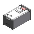 DKC EUROPE - cassetta derivazione 32A predisposizione interruttore MCB 4 moduli 5P 3P+NP+FE+PE cas.der.32A-pred.int.MCB 4 mod-5P(3P+NP+