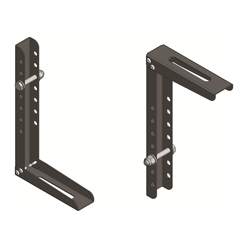 DKC EUROPE - Supporto completo staffa fissaggio standard stand.
